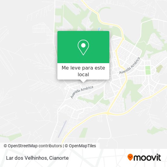 Lar dos Velhinhos mapa