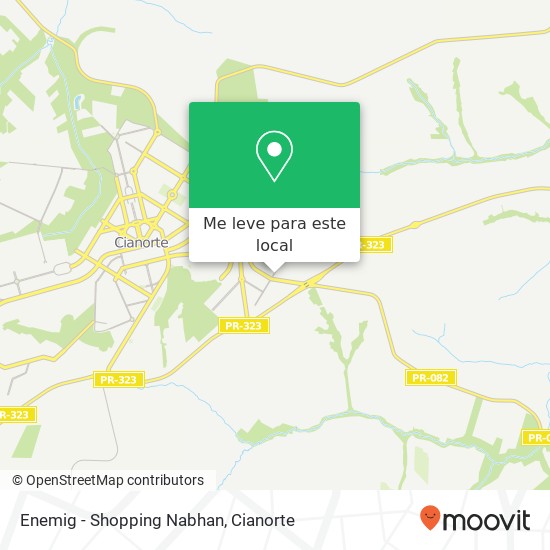 Enemig - Shopping Nabhan mapa