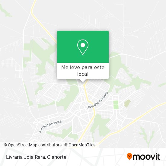 Livraria Joia Rara mapa