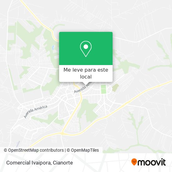 Comercial Ivaipora mapa