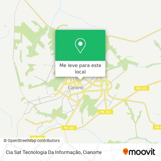 Cia Sat Tecnologia Da Informação mapa