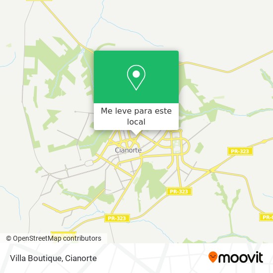 Villa Boutique mapa