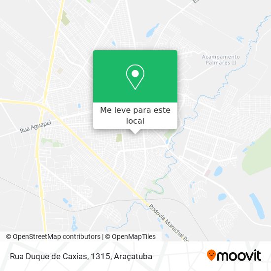 Rua Duque de Caxias, 1315 mapa