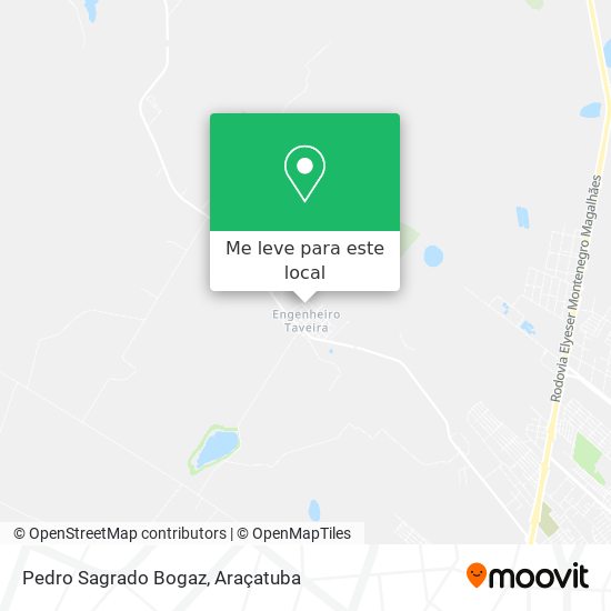 Pedro Sagrado Bogaz mapa