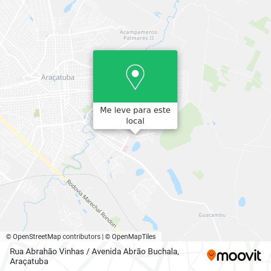 Rua Abrahão Vinhas / Avenida Abrão Buchala mapa