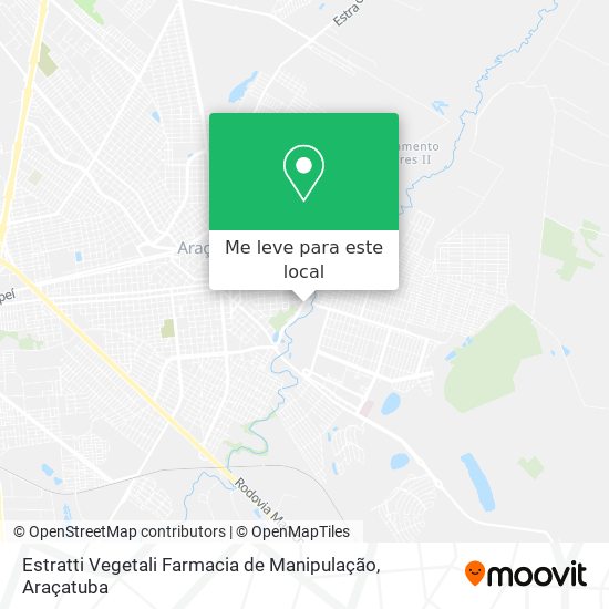 Estratti Vegetali Farmacia de Manipulação mapa