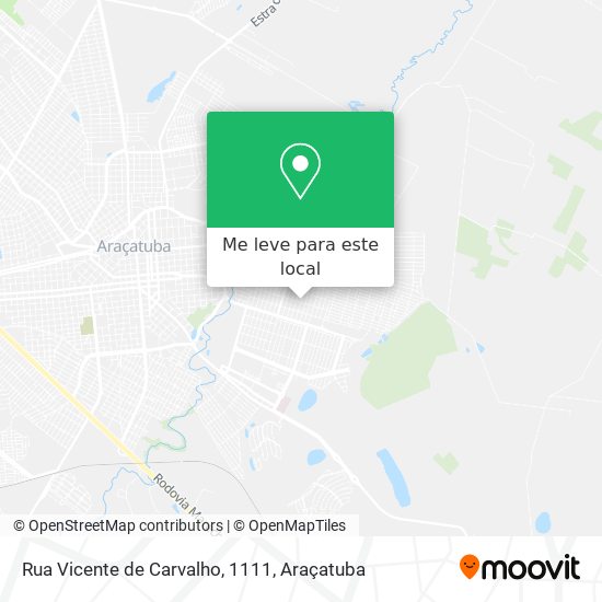 Rua Vicente de Carvalho, 1111 mapa