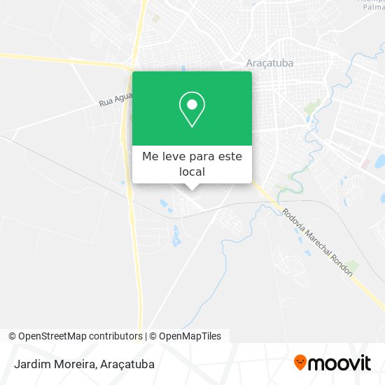 Jardim Moreira mapa