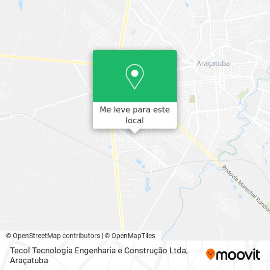 Tecol Tecnologia Engenharia e Construção Ltda mapa