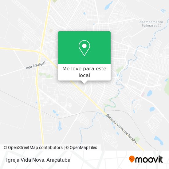 Igreja Vida Nova mapa