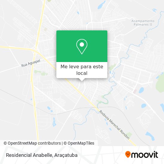 Residencial Anabelle mapa