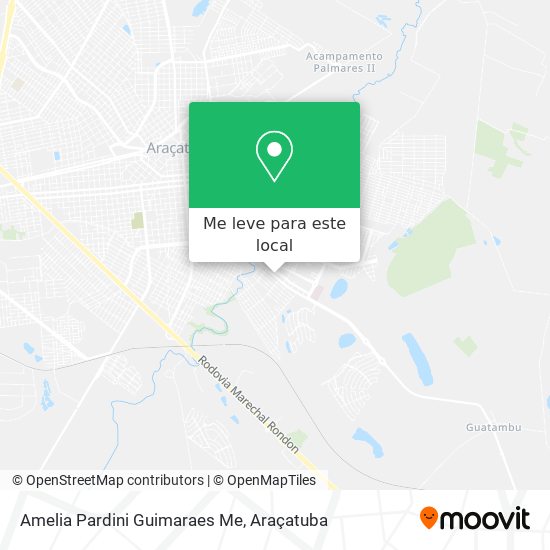 Amelia Pardini Guimaraes Me mapa