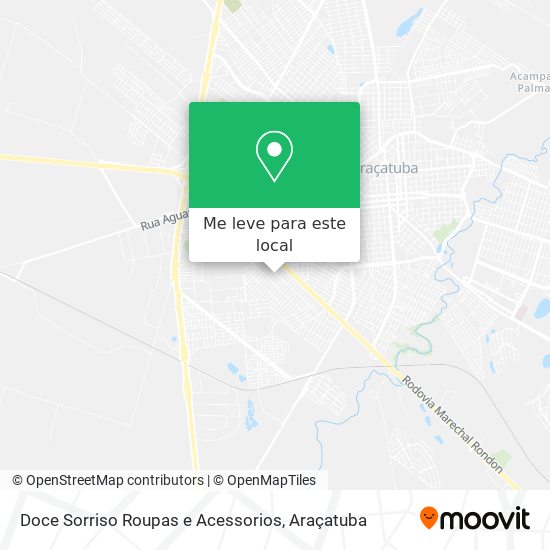 Doce Sorriso Roupas e Acessorios mapa