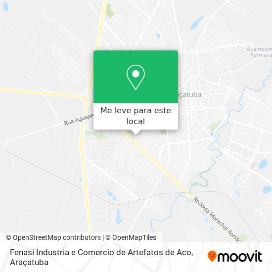 Fenasi Industria e Comercio de Artefatos de Aco mapa