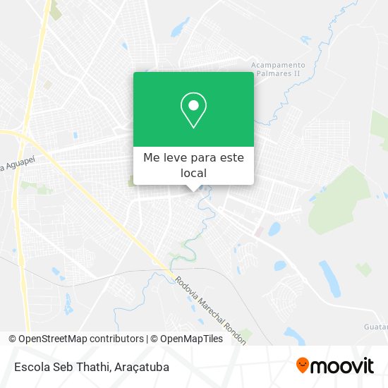Escola Seb Thathi mapa