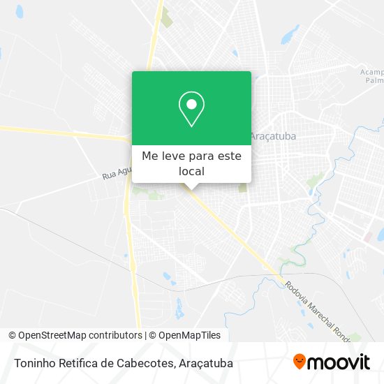 Toninho Retifica de Cabecotes mapa