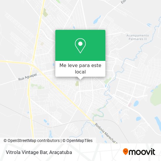 Vitrola Vintage Bar mapa