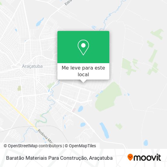 Baratão Materiais Para Construção mapa
