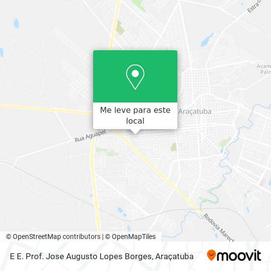 E E. Prof. Jose Augusto Lopes Borges mapa