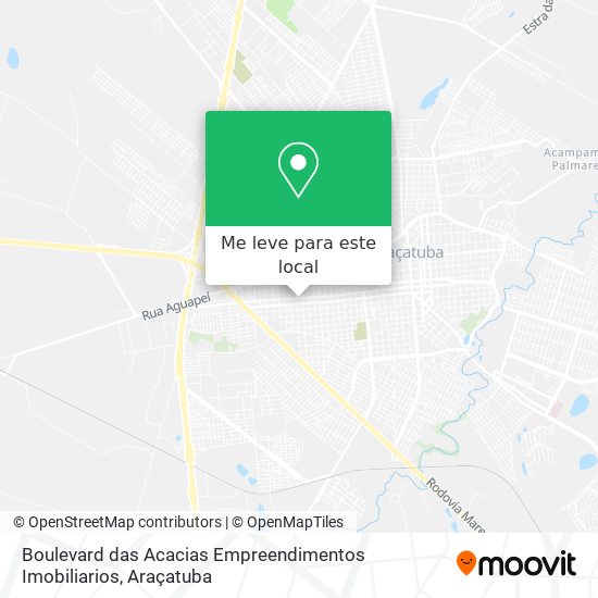 Boulevard das Acacias Empreendimentos Imobiliarios mapa
