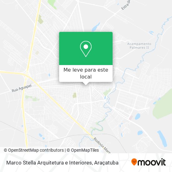 Marco Stella Arquitetura e Interiores mapa