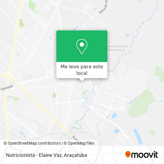 Nutricionista - Elaine Vaz mapa