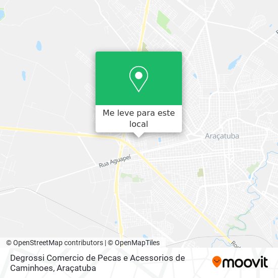 Degrossi Comercio de Pecas e Acessorios de Caminhoes mapa