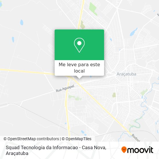 Squad Tecnologia da Informacao - Casa Nova mapa