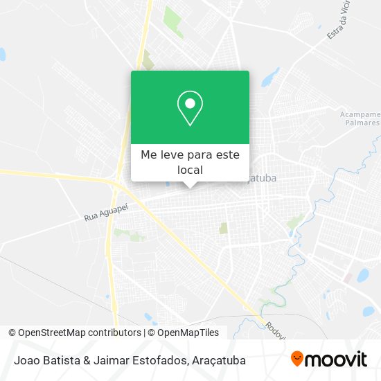 Joao Batista & Jaimar Estofados mapa
