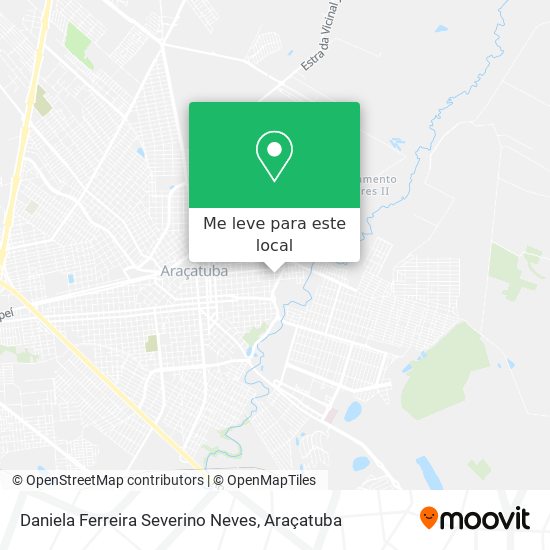 Daniela Ferreira Severino Neves mapa