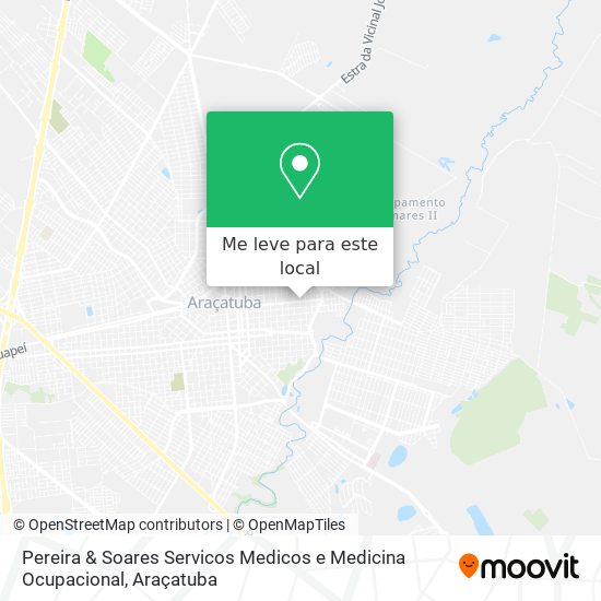 Pereira & Soares Servicos Medicos e Medicina Ocupacional mapa