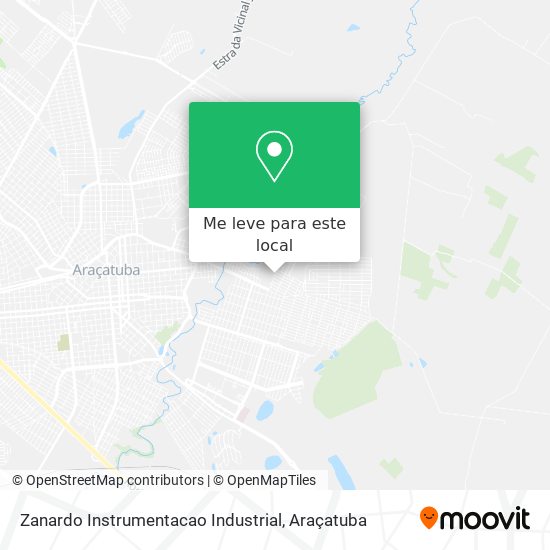 Zanardo Instrumentacao Industrial mapa