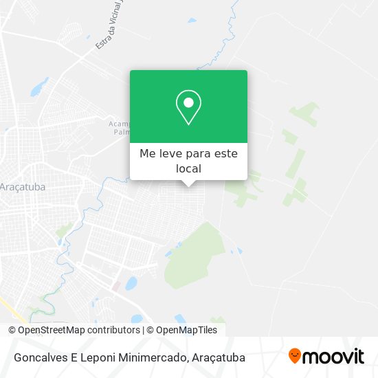 Goncalves E Leponi Minimercado mapa