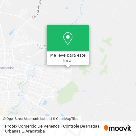 Protex Comercio De Venenos - Controle De Pragas Urbanas L mapa