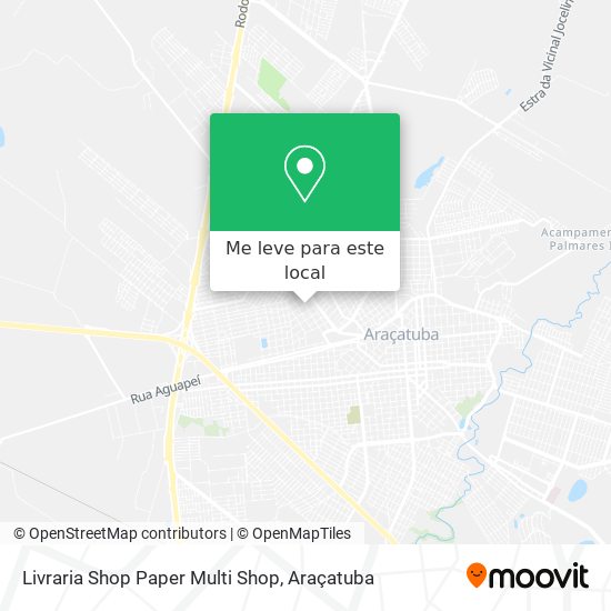 Livraria Shop Paper Multi Shop mapa