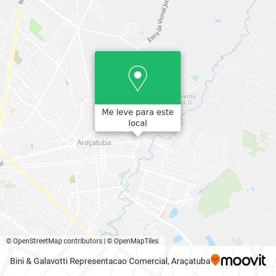 Bini & Galavotti Representacao Comercial mapa