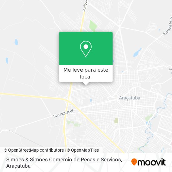 Simoes & Simoes Comercio de Pecas e Servicos mapa