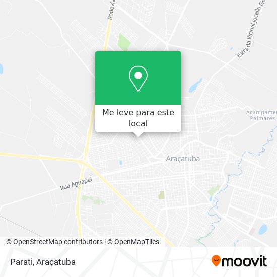 Parati mapa