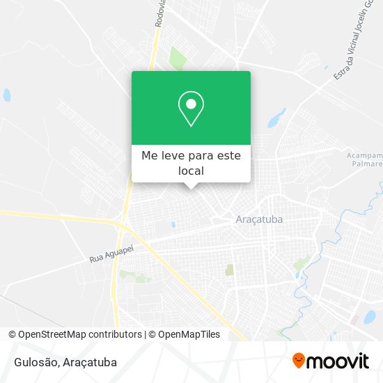 Gulosão mapa