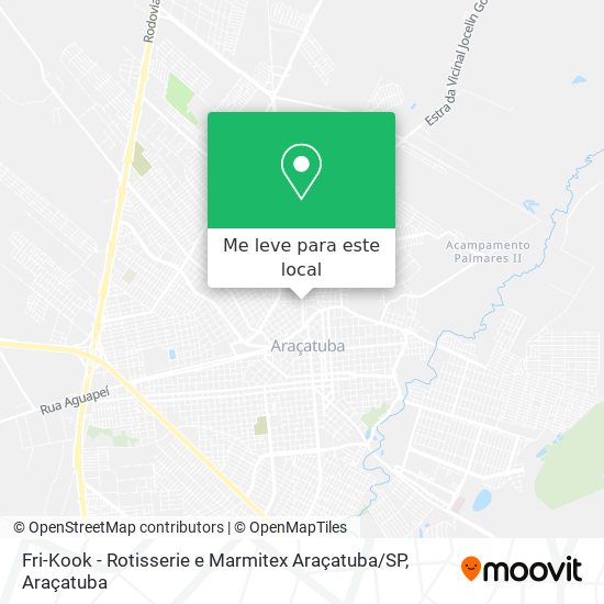 Fri-Kook - Rotisserie e Marmitex Araçatuba / SP mapa