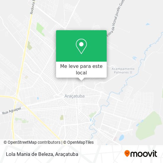 Lola Mania de Beleza mapa