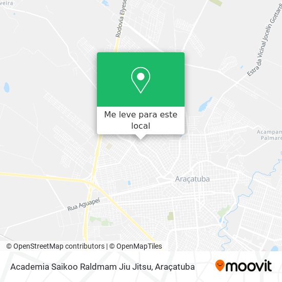 Academia Saikoo Raldmam Jiu Jitsu mapa