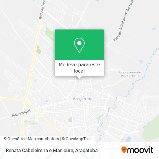 Renata Cabeleireira e Manicure mapa
