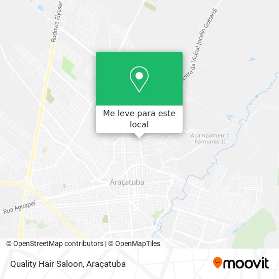 Quality Hair Saloon mapa