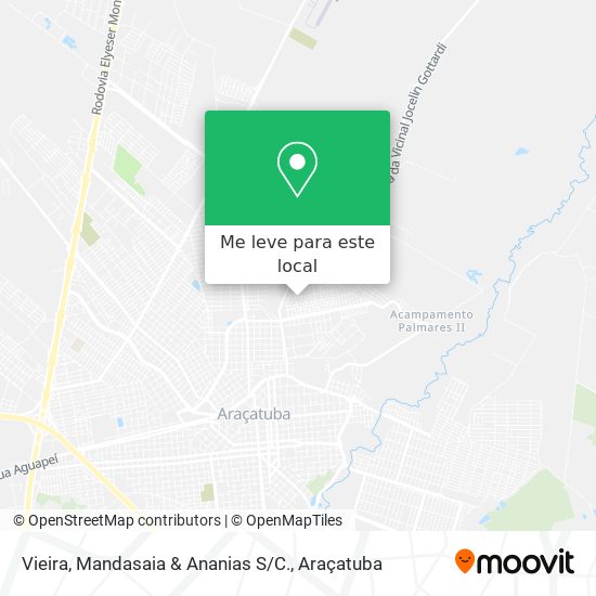 Vieira, Mandasaia & Ananias S / C. mapa