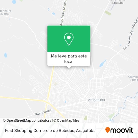 Fest Shopping Comercio de Bebidas mapa