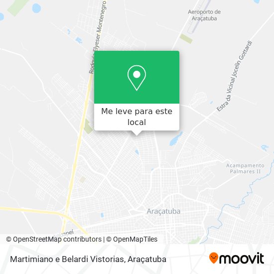 Martimiano e Belardi Vistorias mapa