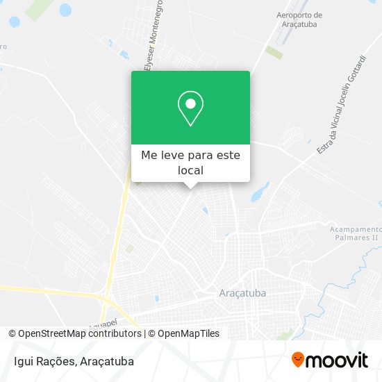 Igui Rações mapa