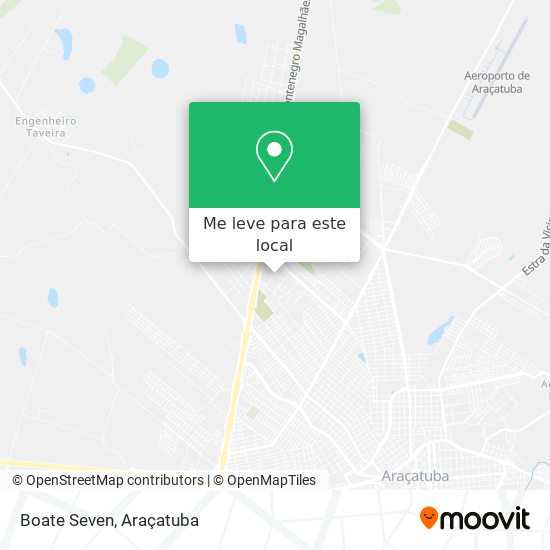 Boate Seven mapa