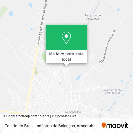 Toledo do Brasil Indústria de Balanças mapa